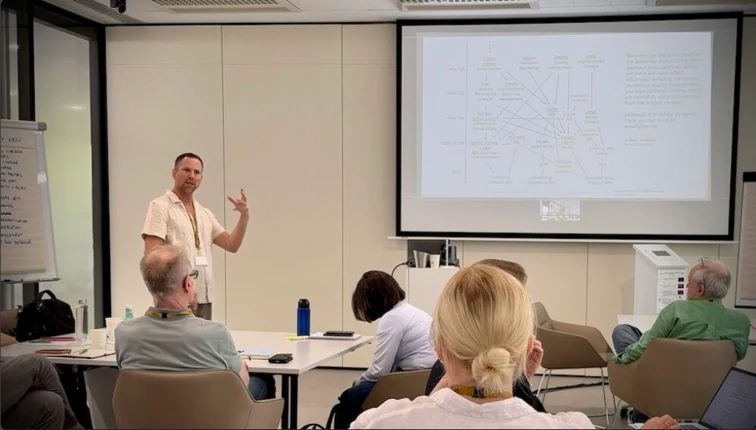 Jean-Christophe Le Coze presenting at the second 21st Century Safety workshop